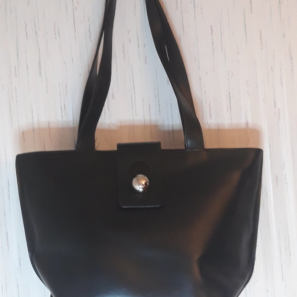 Black Furla Italian Leather Shoulder bag